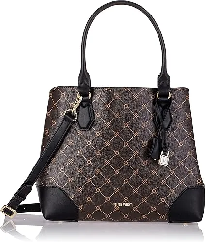 Nine West Brooklyn Jet Set Carryall Satchel Handbag