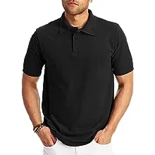 Hanes Men’s X-Temp Short Sleeve Polo Shirt, Midweight Men's Shirt