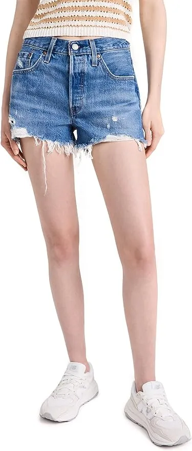 Levi's Women's Premium 501 Original Shorts ​​​​​(Also Available in Plus)