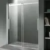 ANZZI 60 x 76 in. Stellar Series Frameless Sliding Shower Door with Handle