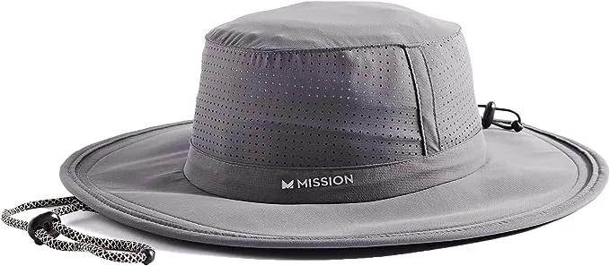 Mission Booney Hat Charcoal One Size Fits Most