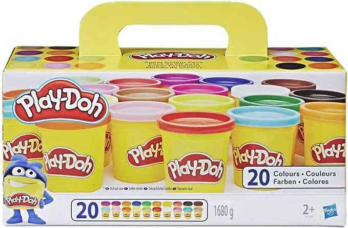 Play-Doh Super Colour Pack of 20 Cans