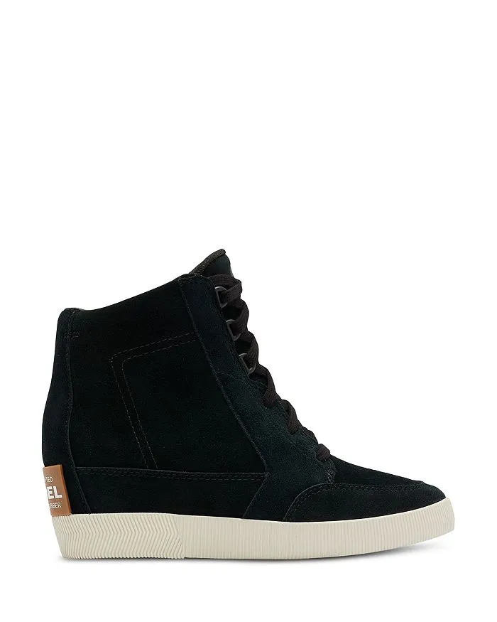 Out N About II Lace-Up Wedge Sneakers