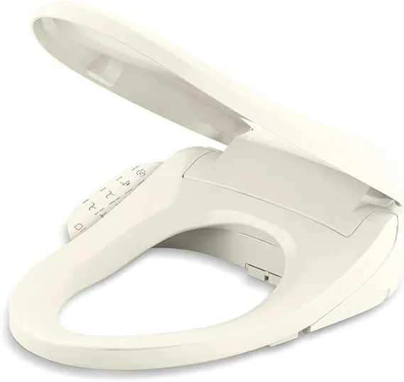 Kohler K-8298-96 Biscuit C3-155 Elongated Bidet Toilet Seat