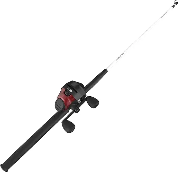 Zebco 606 Spincast Reel and Fishing Rod Combo