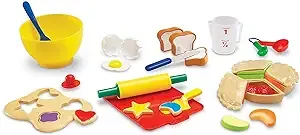 Learning Resources Pretend & Play Bakery Set - 31 Pieces, Ages 3+ Pretend Play Toys for Toddlers, Bakery Toys, Preschool Learning Toys, Kitchen Play Toys for Kids