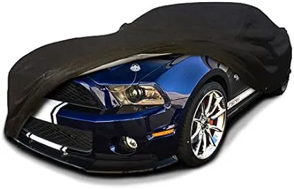 CarsCover Custom Fit 2005-2014 Ford Shelby GT350 / GT500 Car Cover for 5 Layer Ultrashield Black Mustang GT 350 GT 500