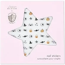 Daydream Society Hocus Pocus Halloween Party Nail Stickers, Pack of 100 Stickers