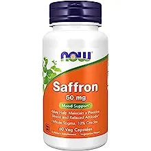 NOW Foods, Saffron, 50 mg, 60 Veg Capsules