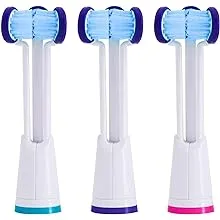 Compatible with Philips Sonicare® ONLY - Replacement Toothbrush Heads - Fits ONLY DiamondClean, Flexcare+, HealthyWhite+, 2 Series Plaque Control, 3 Series Gum Health (Extra Soft Bristles - 3 Pack)