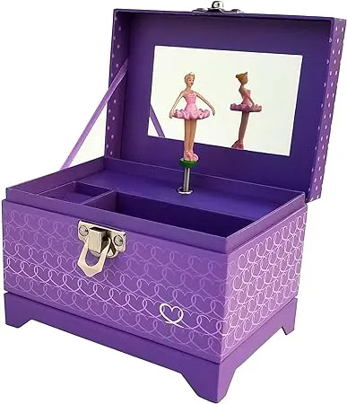 Ballerina Music Box (Pink Ballerina Jewelry Box)