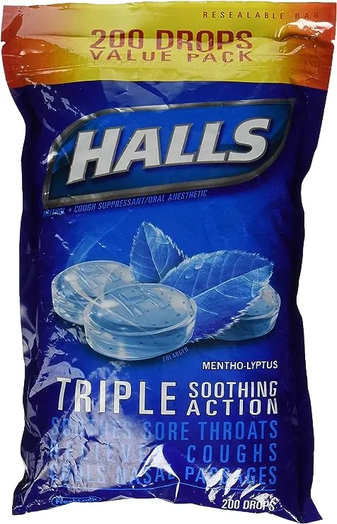 Halls Mentho-Lyptus Drops