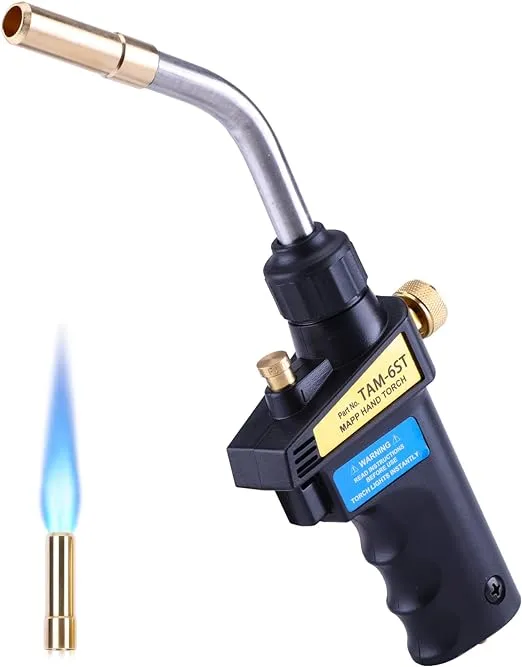 High Intensity Gas Welding Propane Torch Head for MAP MAPP Start Soldering Torch