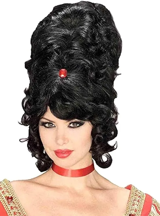 Forum Novelties womens Gogo Beehive Costume Wig, Black, One Size US