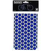 RydeSafe Reflective Decals - Hexagon Kit - Large (Blue)