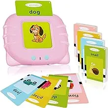 Toddler Talking Flash Cards with 224 Sight Words, Educational Interactive Speaking Flash Card, Montessori Toys, Speech Therapy, Autism Sensory Toys for Age 1 2 3 4 5 Years Old Boys and Girls