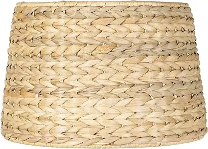 Woven Seagrass Small Drum Lamp Shade 10" Top x 12" Bottom x 8" High (Spider)  | eBay