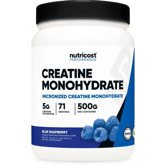 Nutricost Creatine Monohydrate Powder (500 grams)