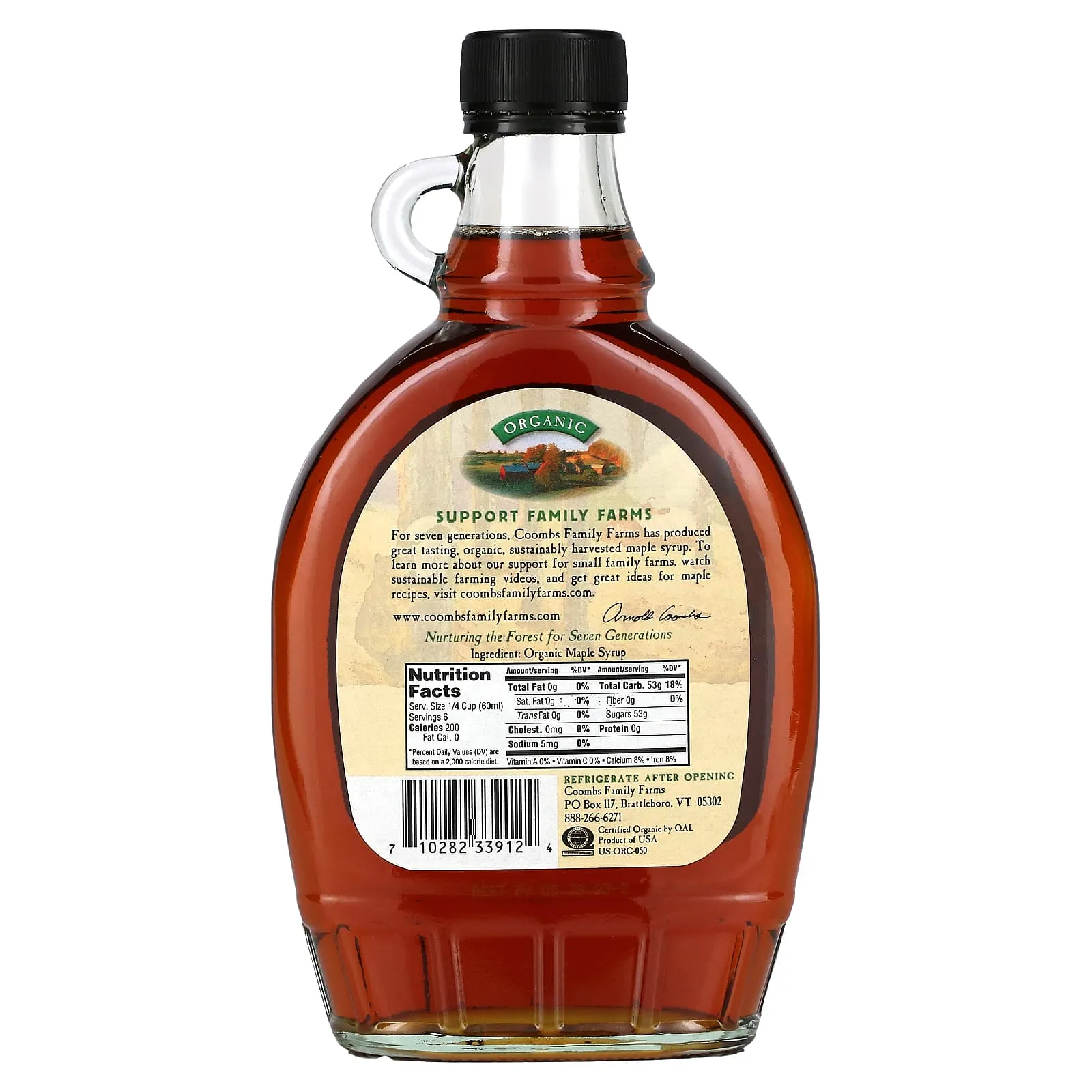 Coombs Family Farms Organic Maple Syrup