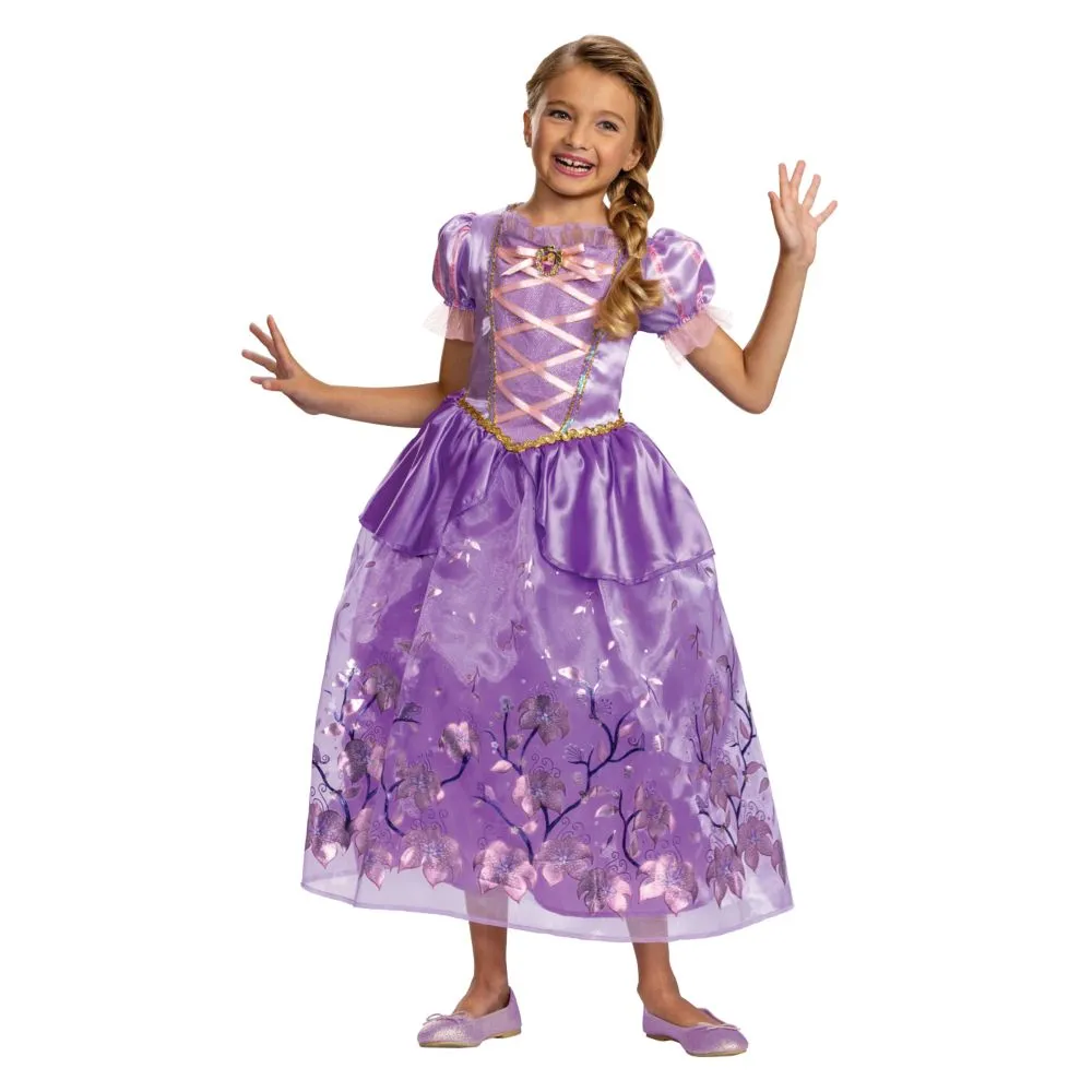 Kids Deluxe Disney's Tangled Rapunzel Costume - Medium 7-8