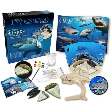 WILD Science, Environmental Science, Extreme Sharks of the World, For Ages 6+