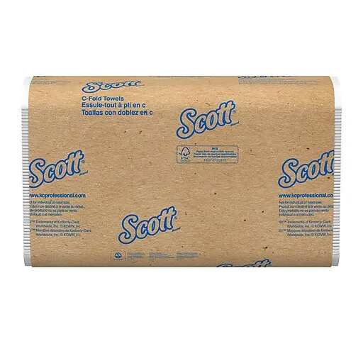 Scott Towels, C-Fold, White