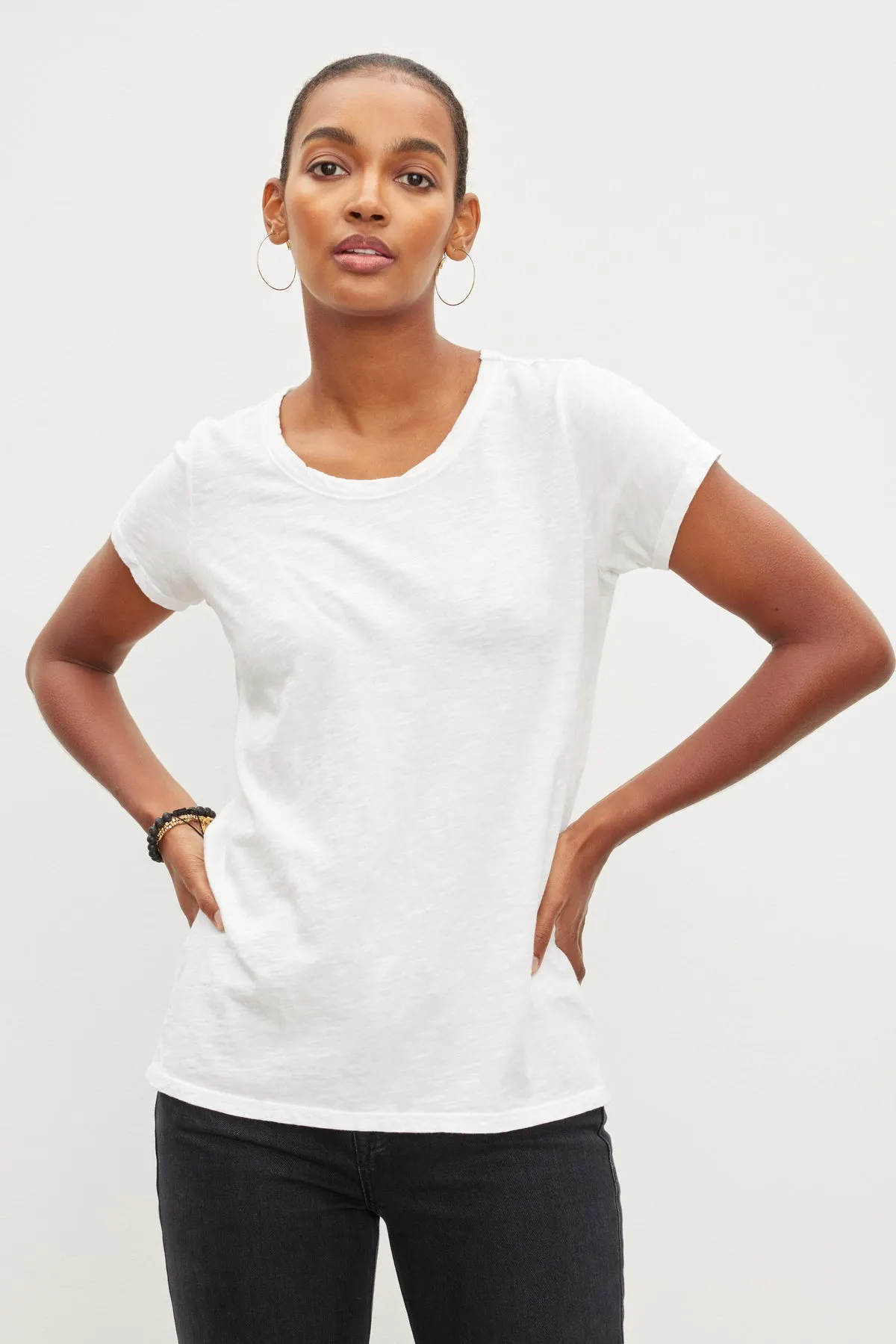 TILLY ORIGINAL COTTON SLUB SHORT SLEEVE CREW NECK TEE