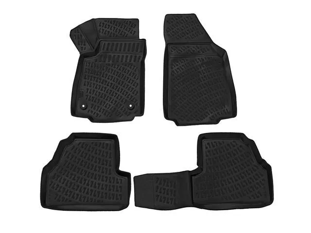 Crocliner Front and Rear All Weather Custom Fit Floor Mats BMW 3 Serie E90 Sedan ...