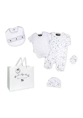 Baby Layette Set Baby Boys' 9-Piece Bodysuits Pants Set Toddler Girl Boy Unisex Baby Gift Sets