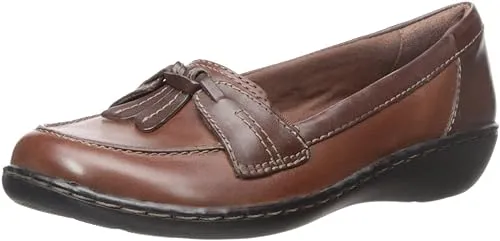 Clarks Ashland Bubble Loafer 5 Women's Brown