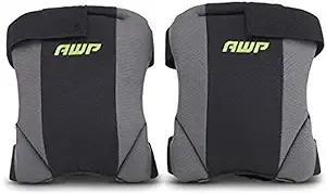 AWP Low-Profile Fabric Cap Work Knee Pads | Non-Marring Non-Scratching All-Day Comfort Knee Pads | One Size, yellow,black,greyAWP Low-Profile Fabric Cap Work Knee Pads | Non-Marri…