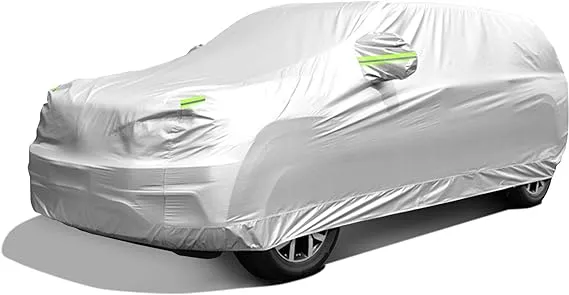 SUV Waterproof Car Covers for Automobiles All Weather Season UV Protection Snowproof Outdoor Full Cover Universal Fit SUV Up to 190’’