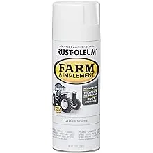 Rust-Oleum - 280132 - 12 oz. Gloss White Farm & Implement Spray Paint