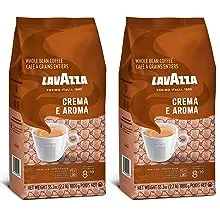 Lavazza Crema E Aroma - Coffee Beans 2.2-Pound Bag - Pack of 2