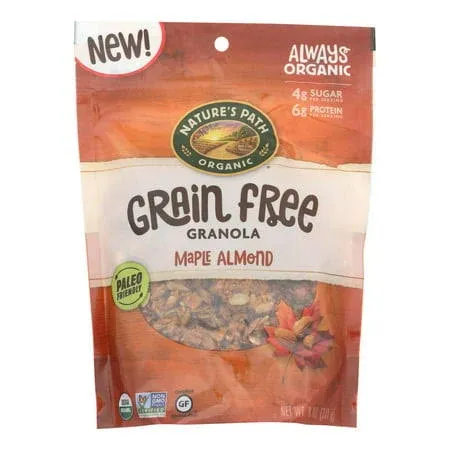 Nature&#039;s Path Maple Almond Grain Free Granola - Case of 6 - 8.00 OZ