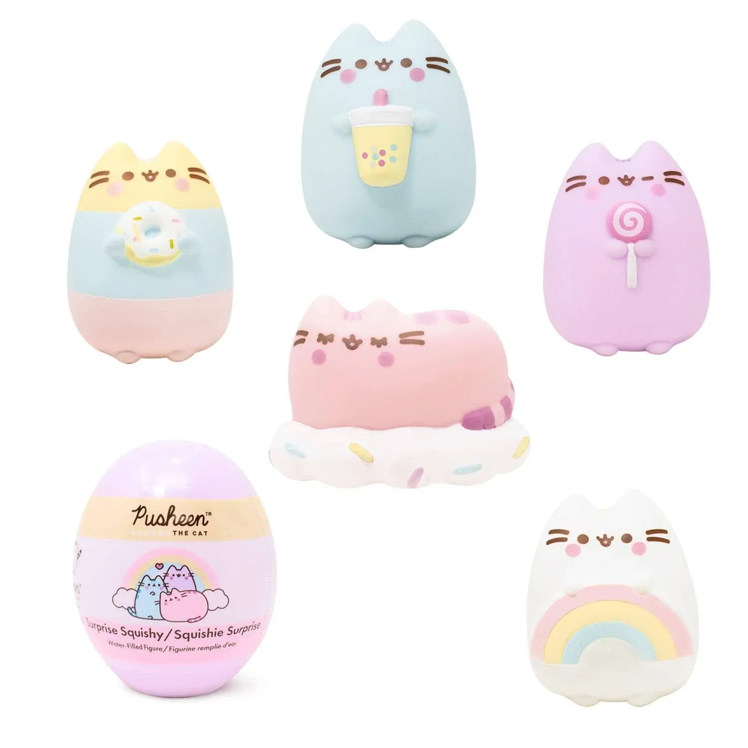 Pusheen the Cat Surprise Blind Capsule Series 2 Cute Water Filled Squishy