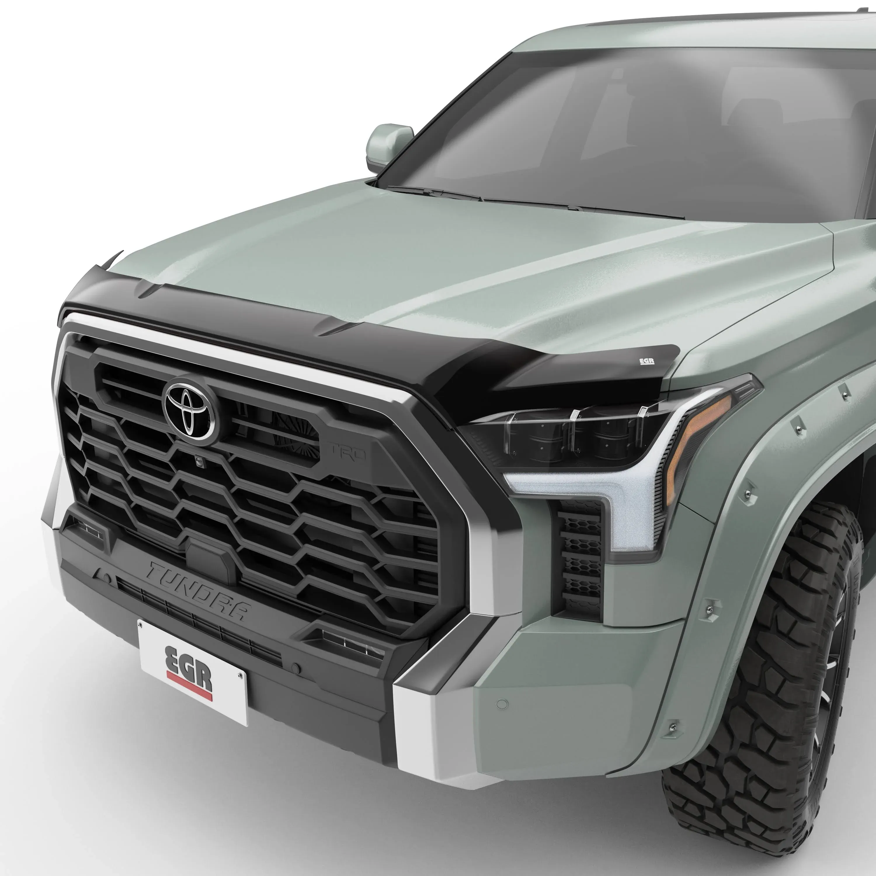 EGR 305401: 22-23 Toyota Tundra Superguard Hood Guard - Dark Smoke