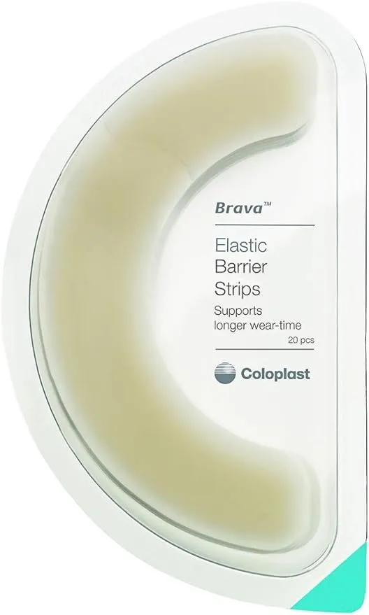 Brava Elastic Barrier Strips, 20 Count