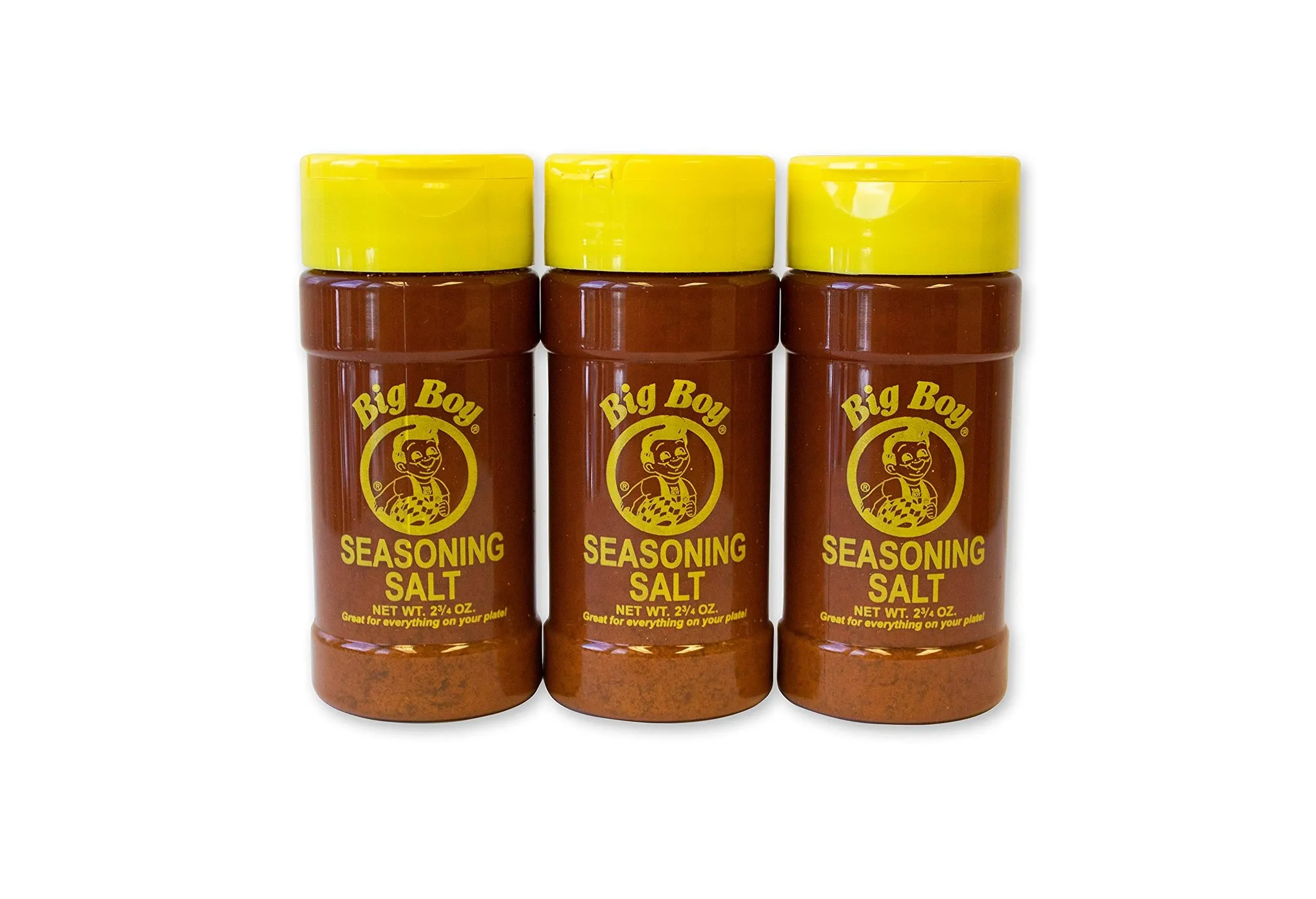 Bob's Big Boy Seasoning Salt 3 Pack 2.75 Ounce