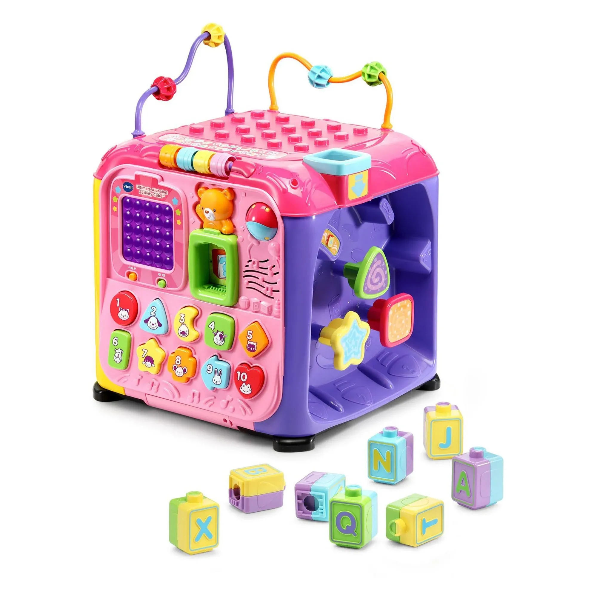 Vtech Ultimate Alphabet Activity Cube - Pink