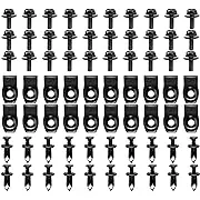 70PCS &amp; Body Bolts Clips U-nut For Nissan Engine Under Cover Splash Shield Guard