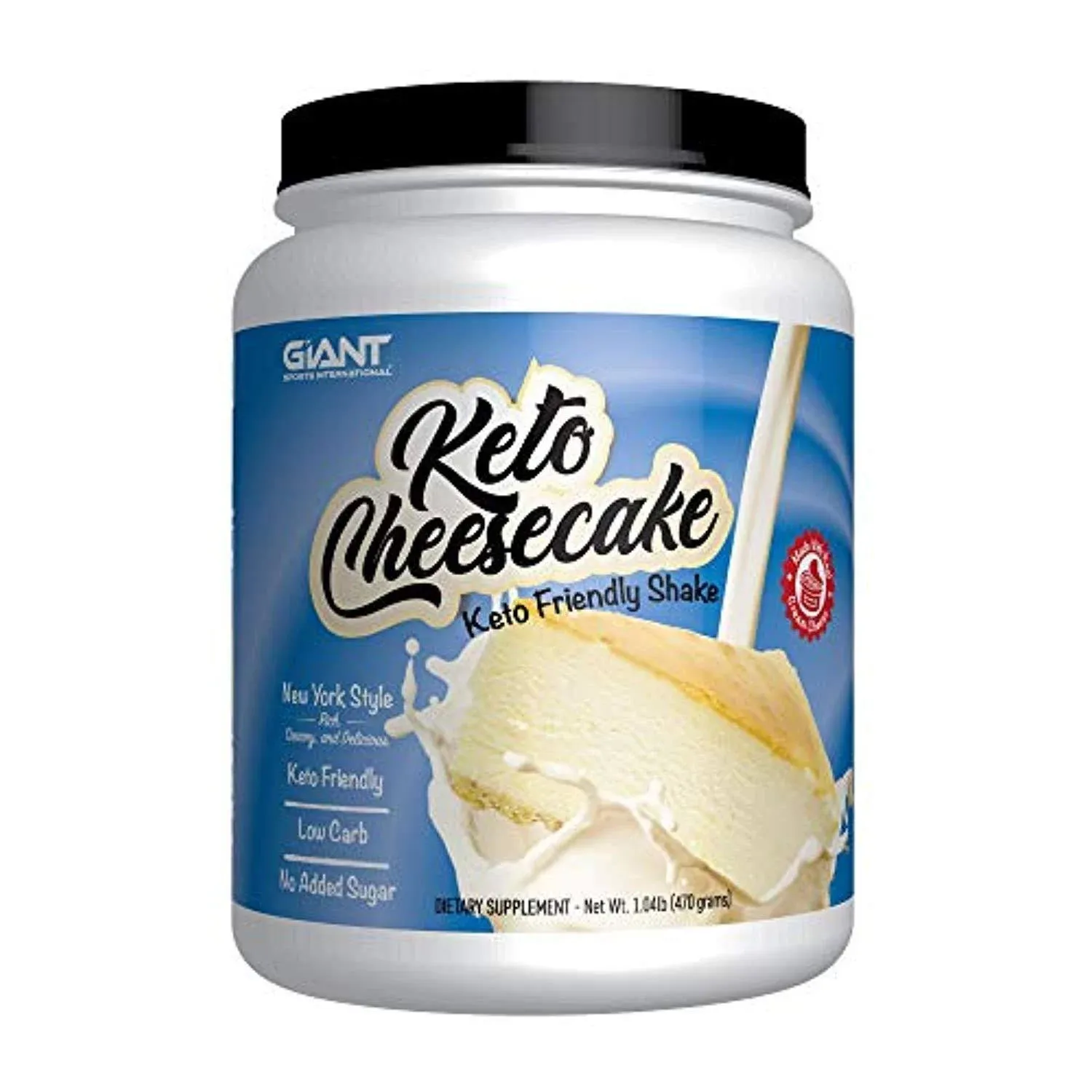 Giant Sports International Keto Cheesecake New York Style Shake Mix