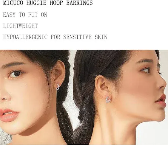 Tiny Helix Hoop Earrings