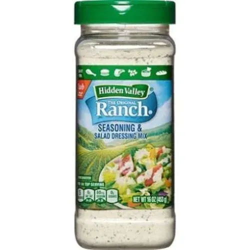 2 Pack - Hidden Valley Original Ranch Salad Dressing and Seasoning Mix (16 oz.)