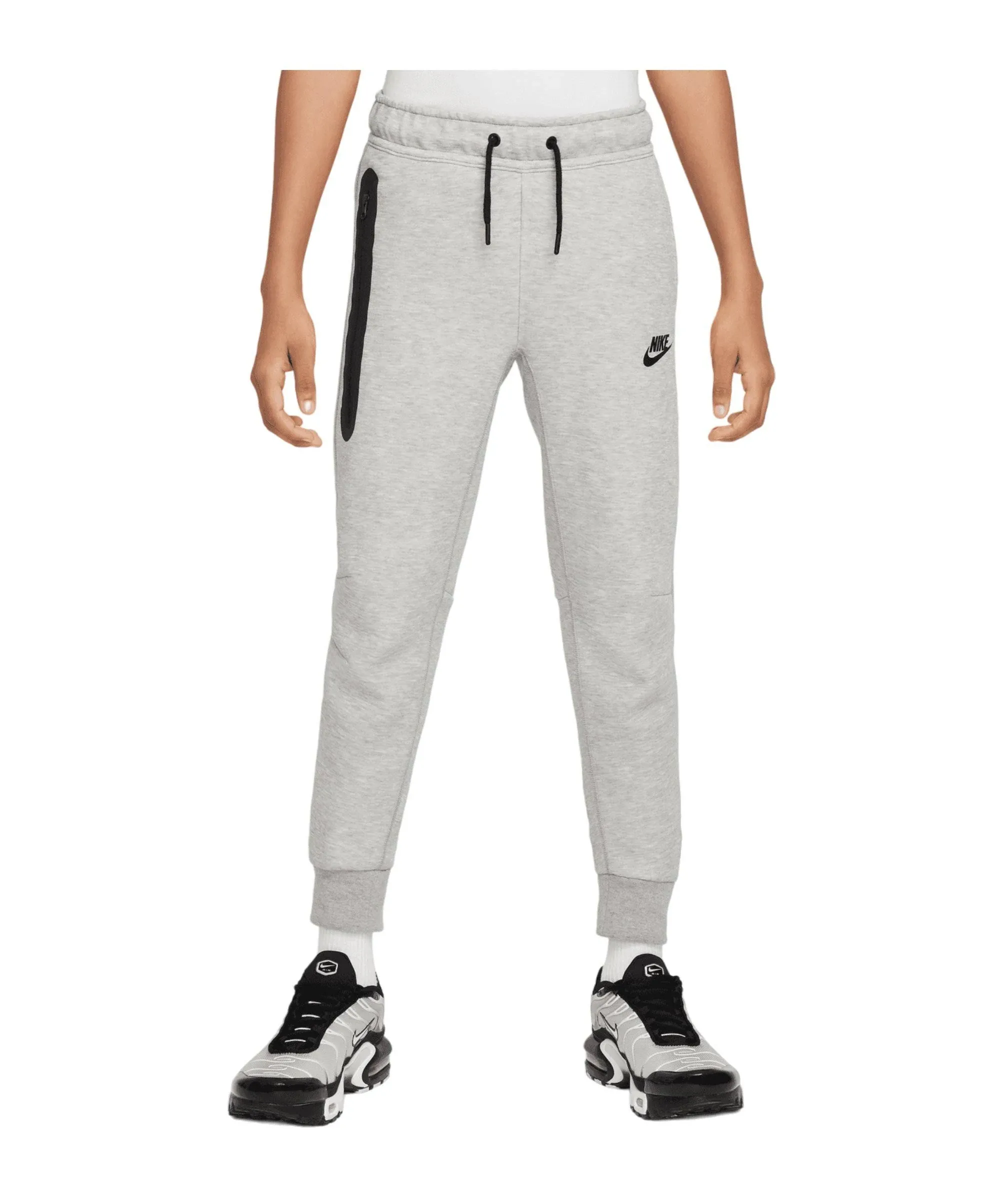 Boys' Nike Sportswear Tech Fleece Joggers Medium Grey Heather/Black