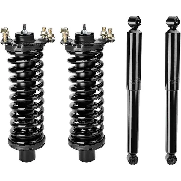 AUTOSAVER88 0-2" Rear Shock Absorbers Compatible with 2005-2016 Ford F-250/F-350 Super Duty 2WD F250/F350