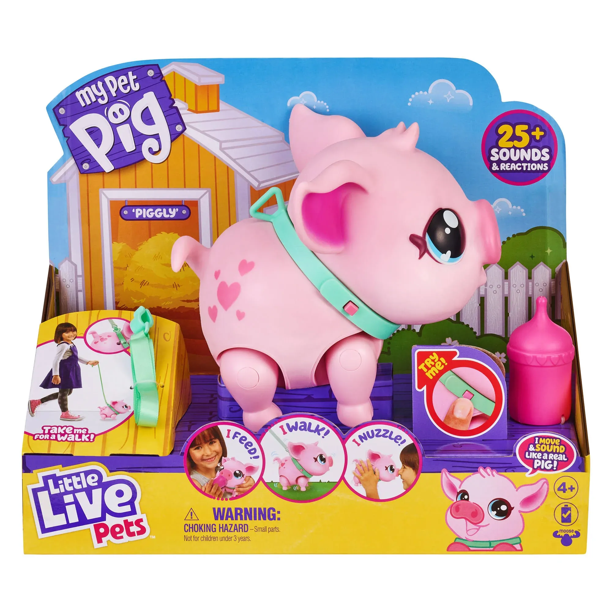 Little Live Pets My PET Pig S1 Single PK - Piggly