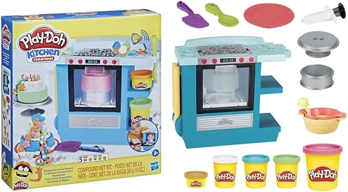 Play-Doh Kitchen Creations Rising Cake Oven Playset