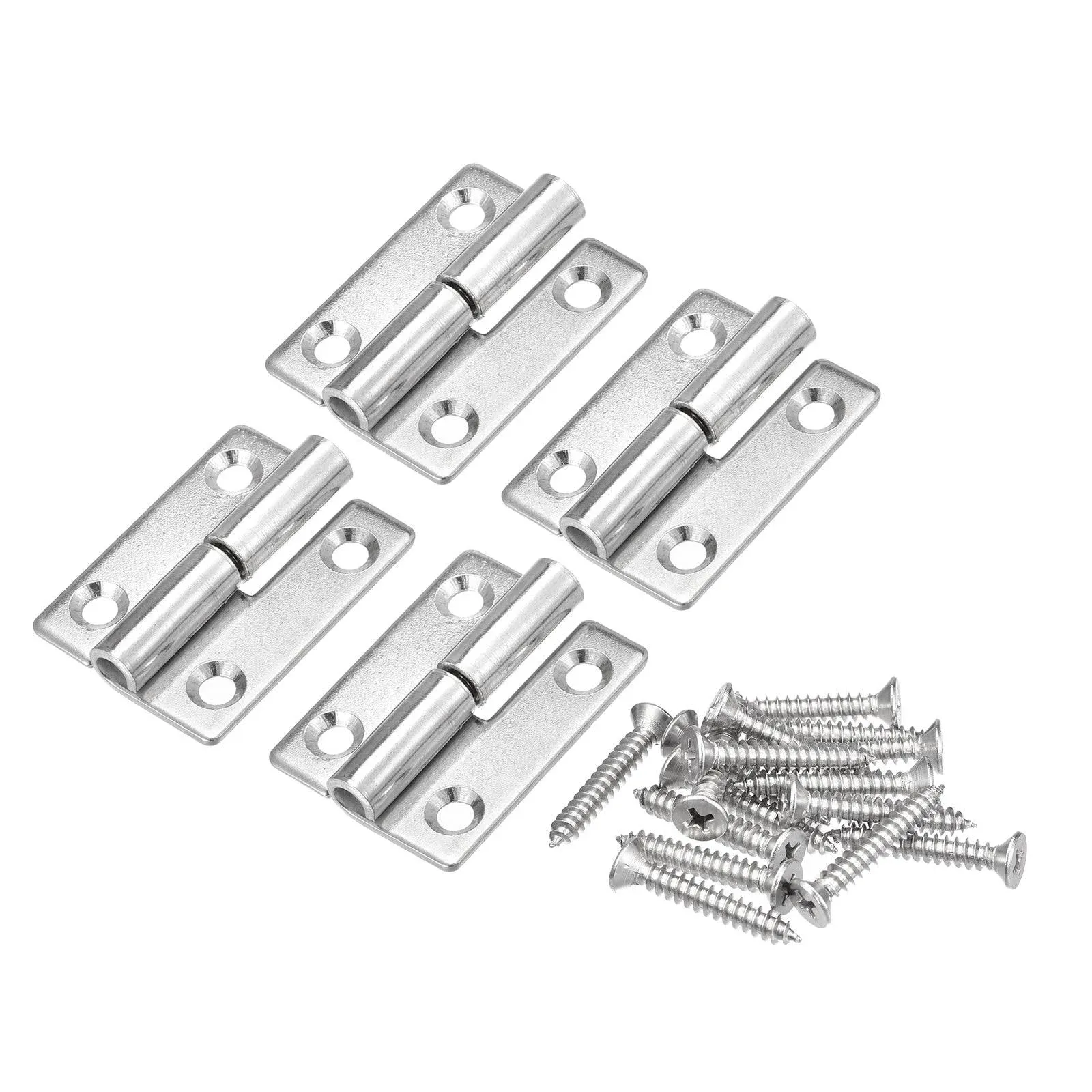 4pcs Lift Off Hinge 2&#034; Stainless Steel Right Detachable Slip Joint Flag Hinges