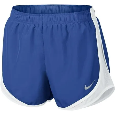 Nike Women's Dry Tempo Shorts - Blue/White - M